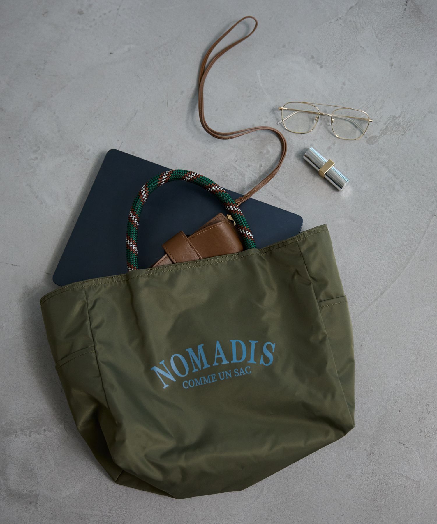  「【NOMADIS】＜別注＞SAC BAG」|トートバッグ|オリーブ