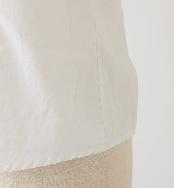  「半袖フロントギャザーボウタイブラウス」|シャツ・ブラウス|