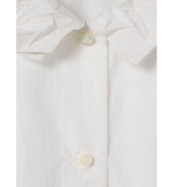 mizuiro ind「mizuiro ind ワッシャーカラーワイドシャツ」|シャツ・ブラウス|