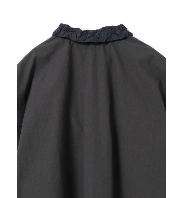 mizuiro ind「mizuiro ind ワッシャーカラーワイドシャツ」|シャツ・ブラウス|