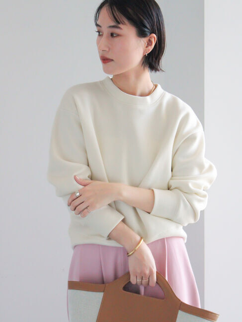 Te chichi「ダンボールジョーゼットスウェット」|Tシャツ・カットソー|