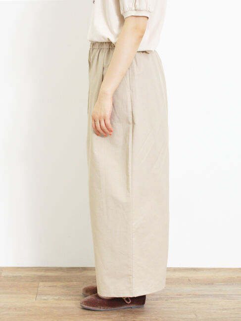 Samansa Mos2「ドローコードデザインワイドパンツ」|その他|