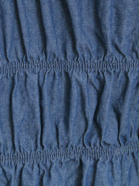 Samansa Mos2「デニム/ツイルシャーリングブラウス」|シャツ・ブラウス|