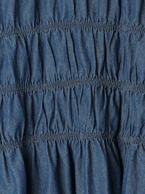 Samansa Mos2「デニム/ツイルシャーリングブラウス」|シャツ・ブラウス|