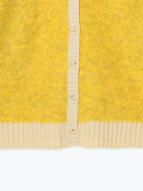 Samansa Mos2「ブークレバイカラー2WAYニット」|カーディガン|