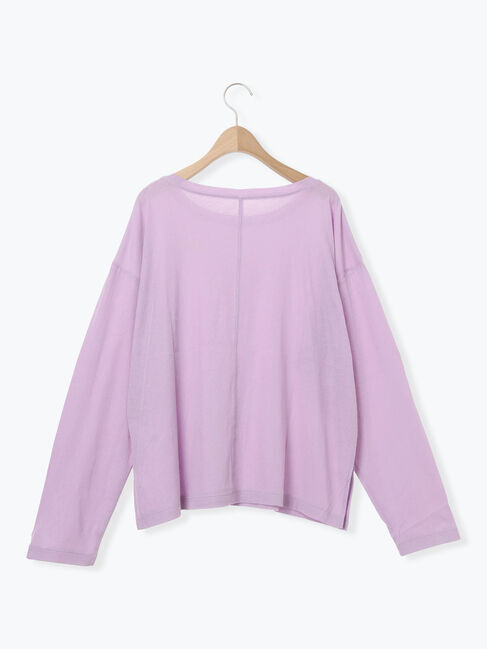 Samansa Mos2「ガーゼ天竺ゆるカットソー」|Tシャツ・カットソー|