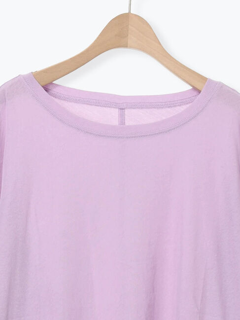 Samansa Mos2「ガーゼ天竺ゆるカットソー」|Tシャツ・カットソー|