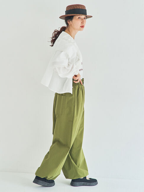 Samansa Mos2「レースボレロブラウス」|シャツ・ブラウス|