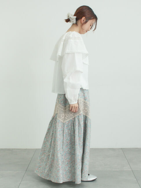 Samansa Mos2「レースボレロブラウス」|シャツ・ブラウス|