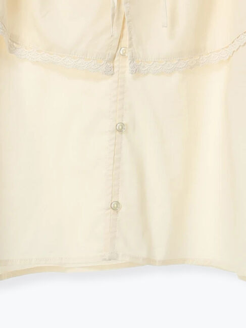 Samansa Mos2「レースボレロブラウス」|シャツ・ブラウス|