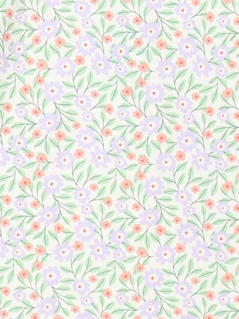 Samansa Mos2 Lagom「花柄袖フリルTシャツ」|Tシャツ・カットソー|