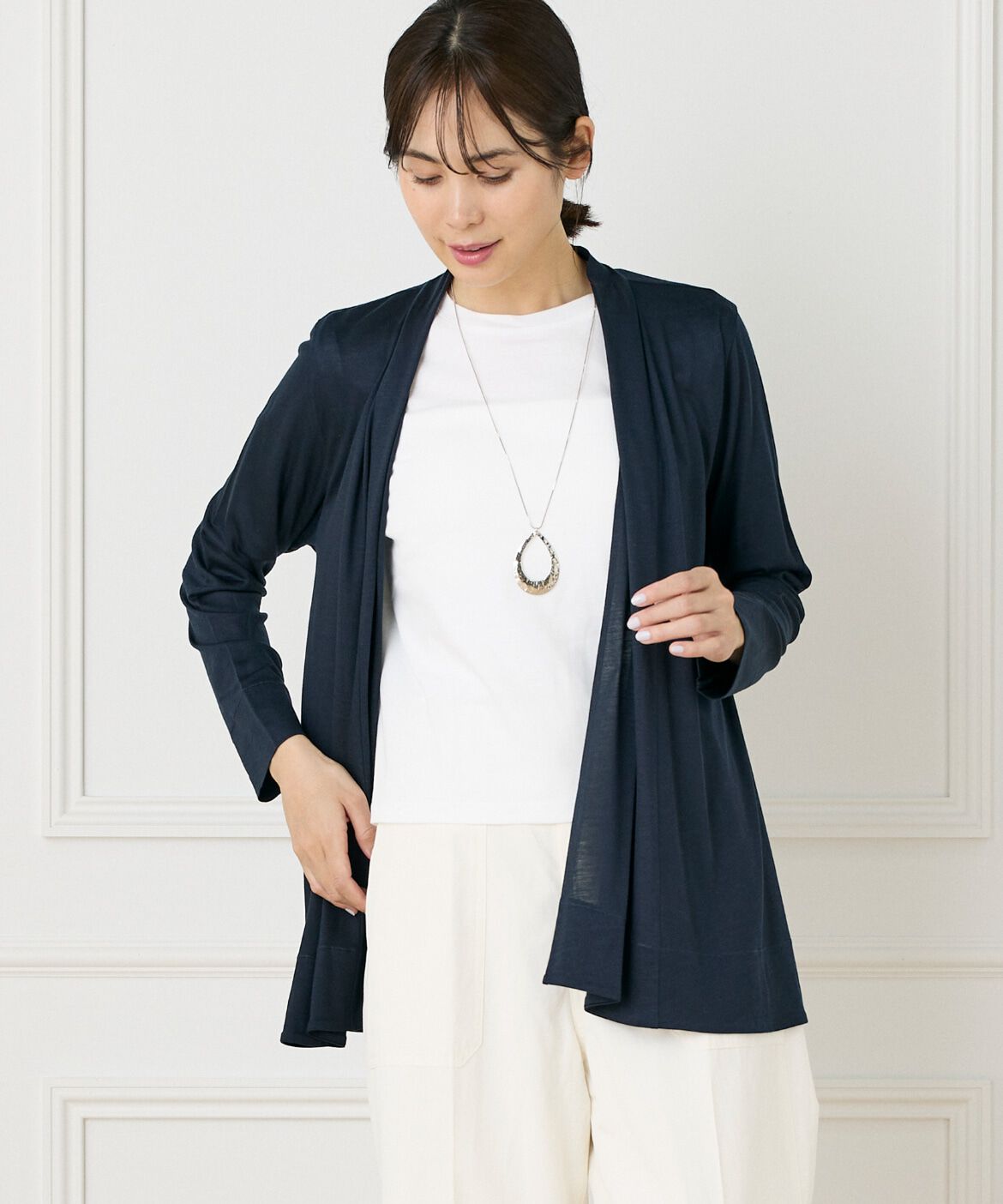 DAY by DAY it&rsquo;s international「クルーネックTシャツ《スビン綿MIXフライス》」|Tシャツ・カットソー|ホワイト