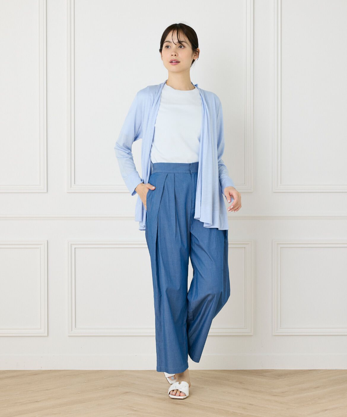 DAY by DAY it&rsquo;s international「クルーネックTシャツ《スビン綿MIXフライス》」|Tシャツ・カットソー|