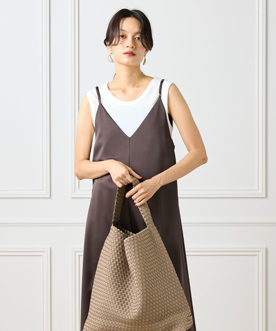 INED「2WAYキャミソールワンピース」|ワンピース|