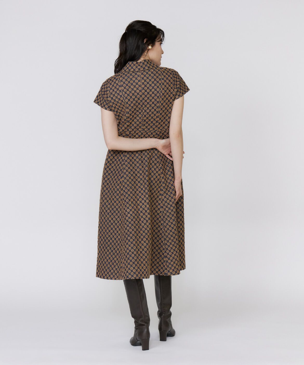 Maglie le cassetto「《美人百花9月号掲載》《ﾌﾗﾝﾄﾞﾙ45周年限定ｺﾚｸｼｮﾝ》ﾌﾗﾜｰ 」|ワンピース|