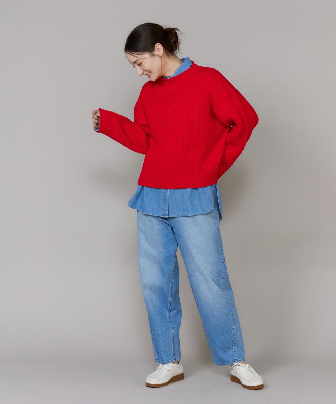 DAY by DAY it&rsquo;s international「ハニカムモックネックプルオーバー」|ニット・セーター|