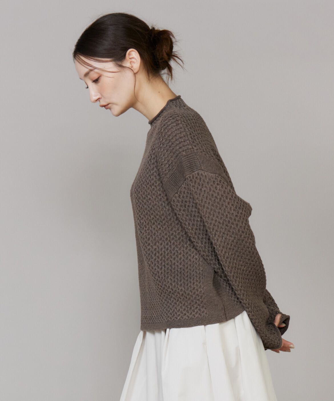 DAY by DAY it&rsquo;s international「ハニカムモックネックプルオーバー」|ニット・セーター|