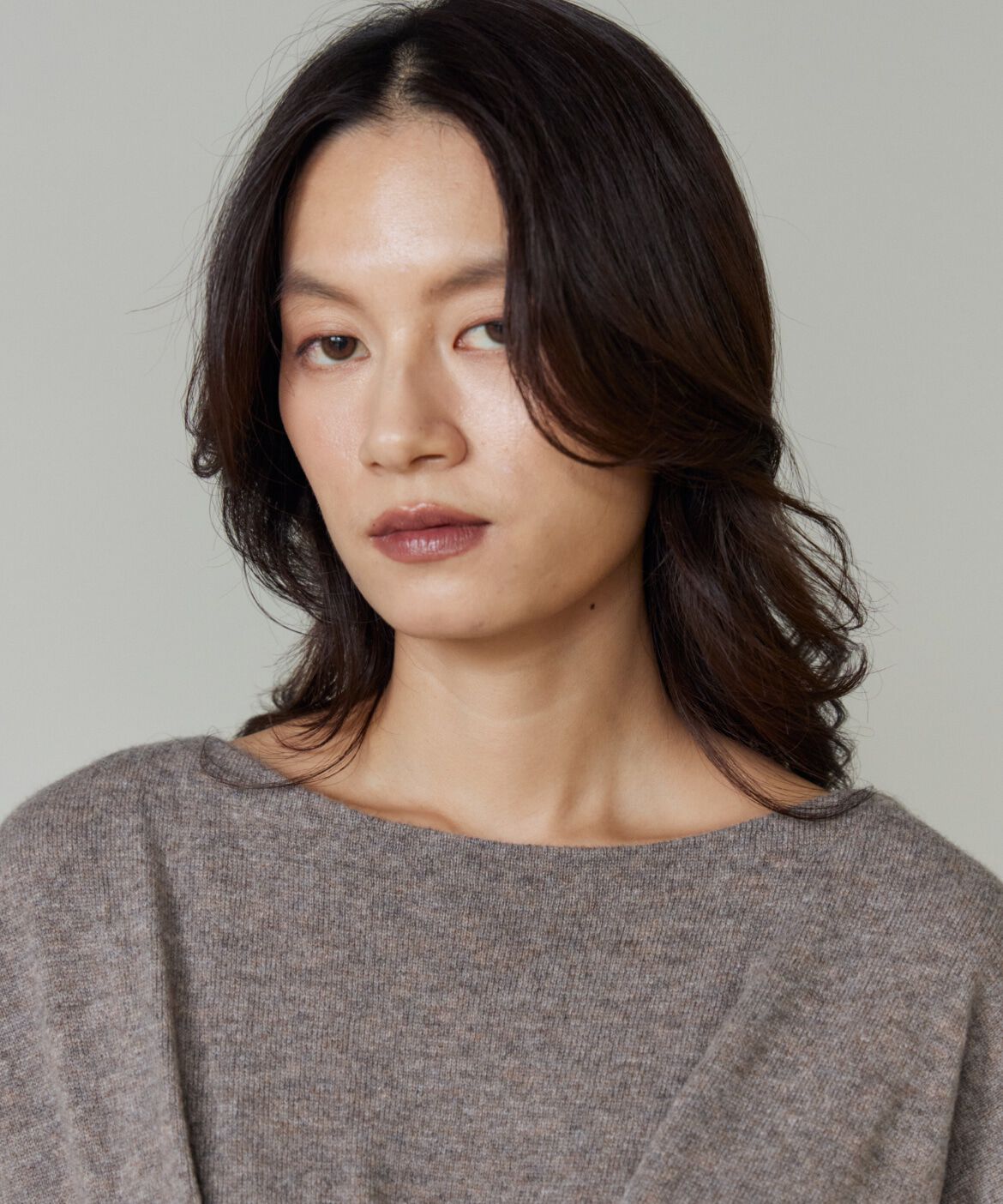 la veille by SUPERIOR CLOSET「《大きいサイズ》タックデザインニットワンピース」|ワンピース|