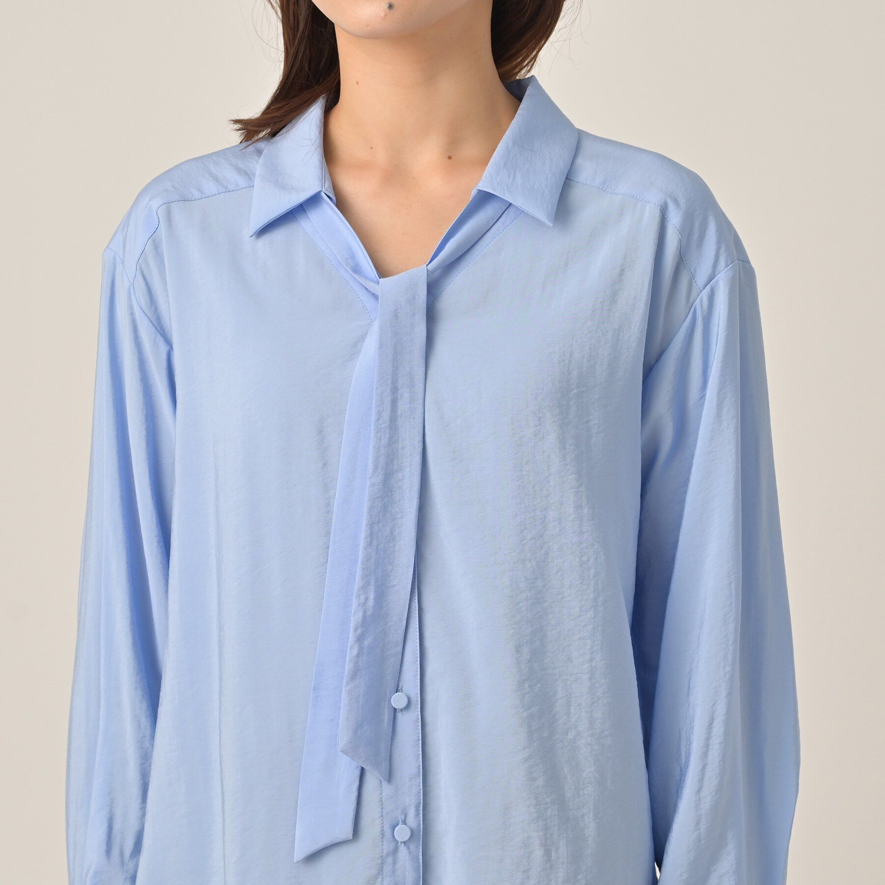 UNTITLED「リラックスボウタイブラウス」|シャツ・ブラウス|