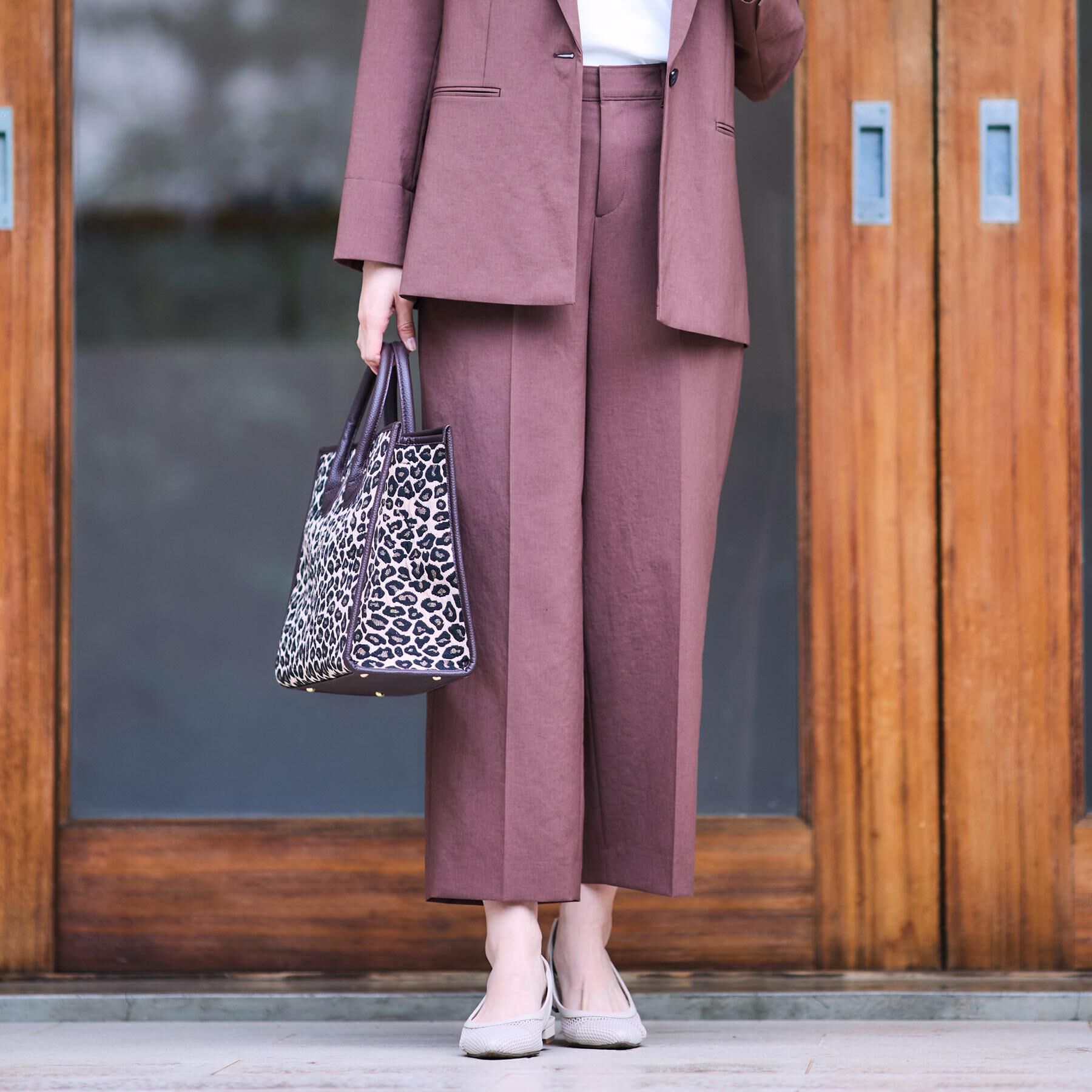 Reflect「【マシンウォッシュ可／セットアップ可／通勤におすすめ】ドライタッチストレートパンツ」|その他|