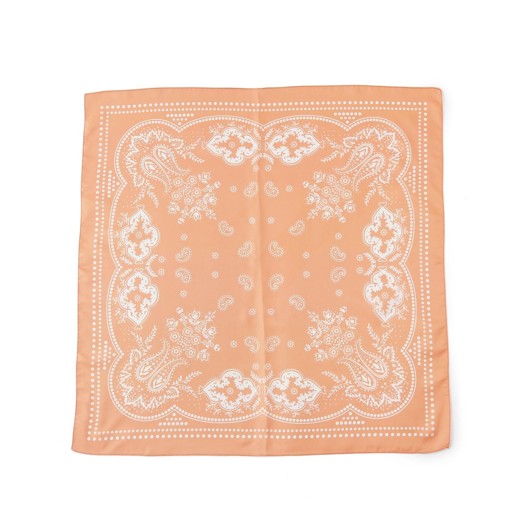 Reflect「ペイズリーバンダナ柄スカーフ」|ストール|