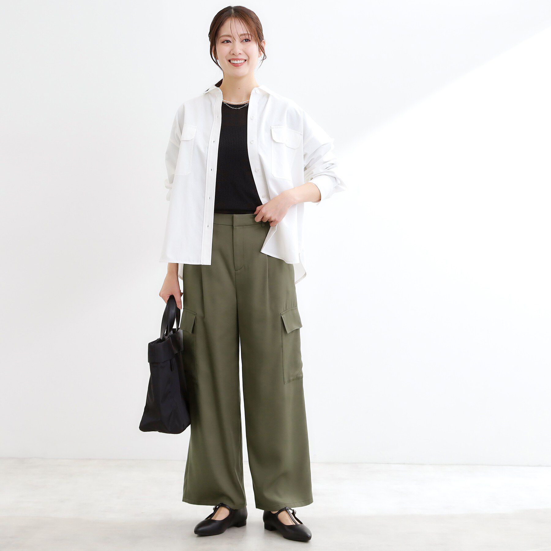 Reflect「【羽織にも◎】ダンガリーシャツ」|シャツ・ブラウス|