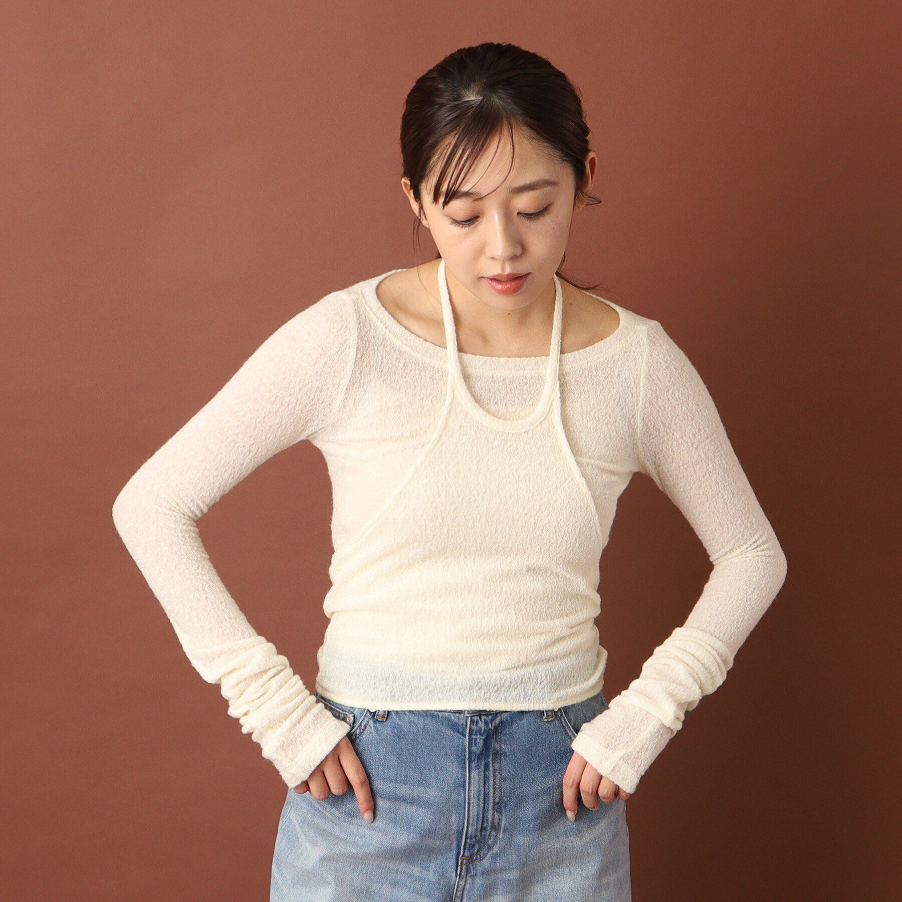 DRESSTERIOR「muller of yoshiokubo（ミュラーオブヨシオクボ）レイヤードトップス」|Tシャツ・カットソー|