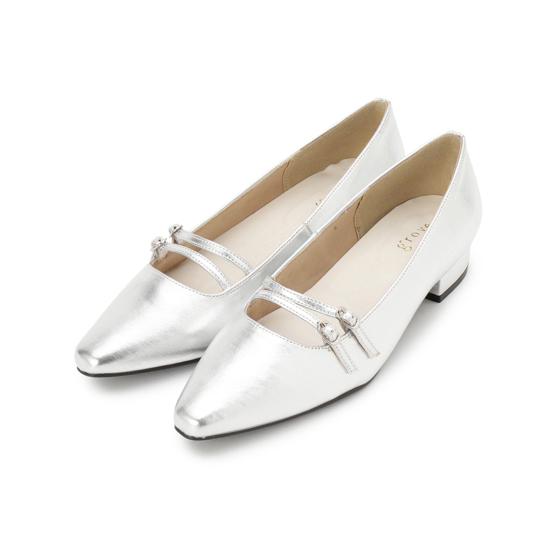 grove「ダブルベルトパンプス」|パンプス|