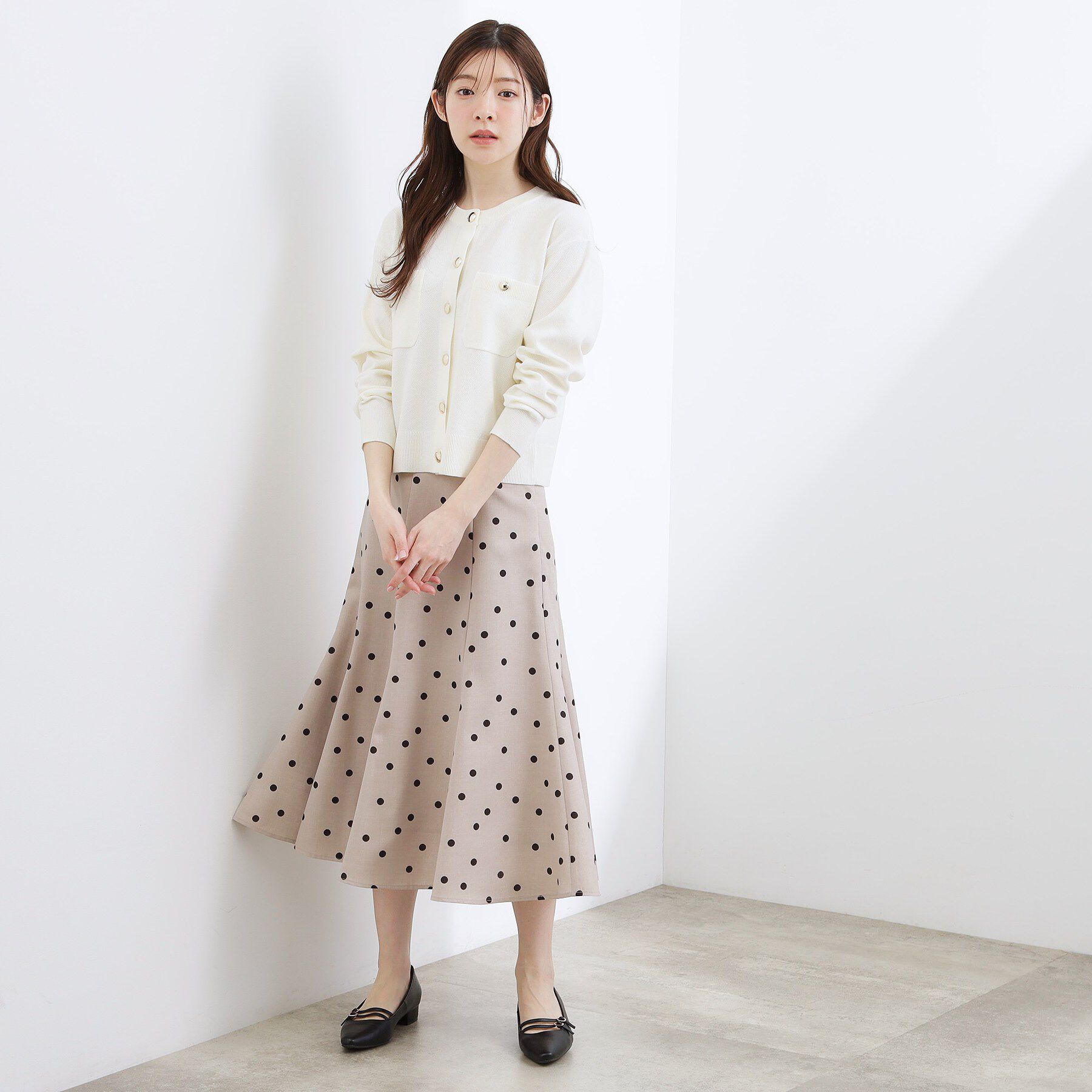 grove「【貴島明日香さん着用】フロントポケットカーディガン」|カーディガン|