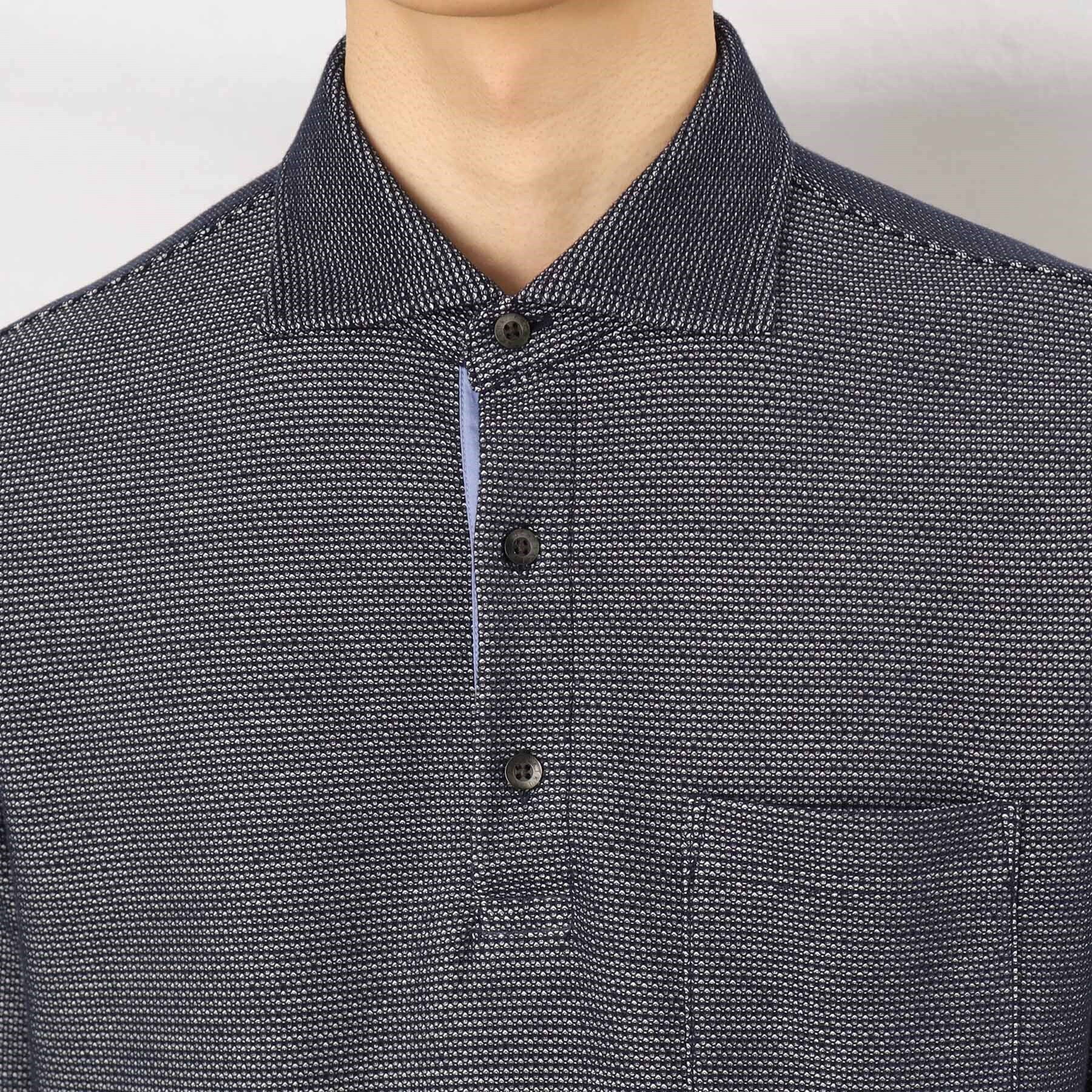 TAKEO KIKUCHI「【抗菌防臭】ハニカムメランジ ポロシャツ ベーシックカラー」|ポロシャツ|