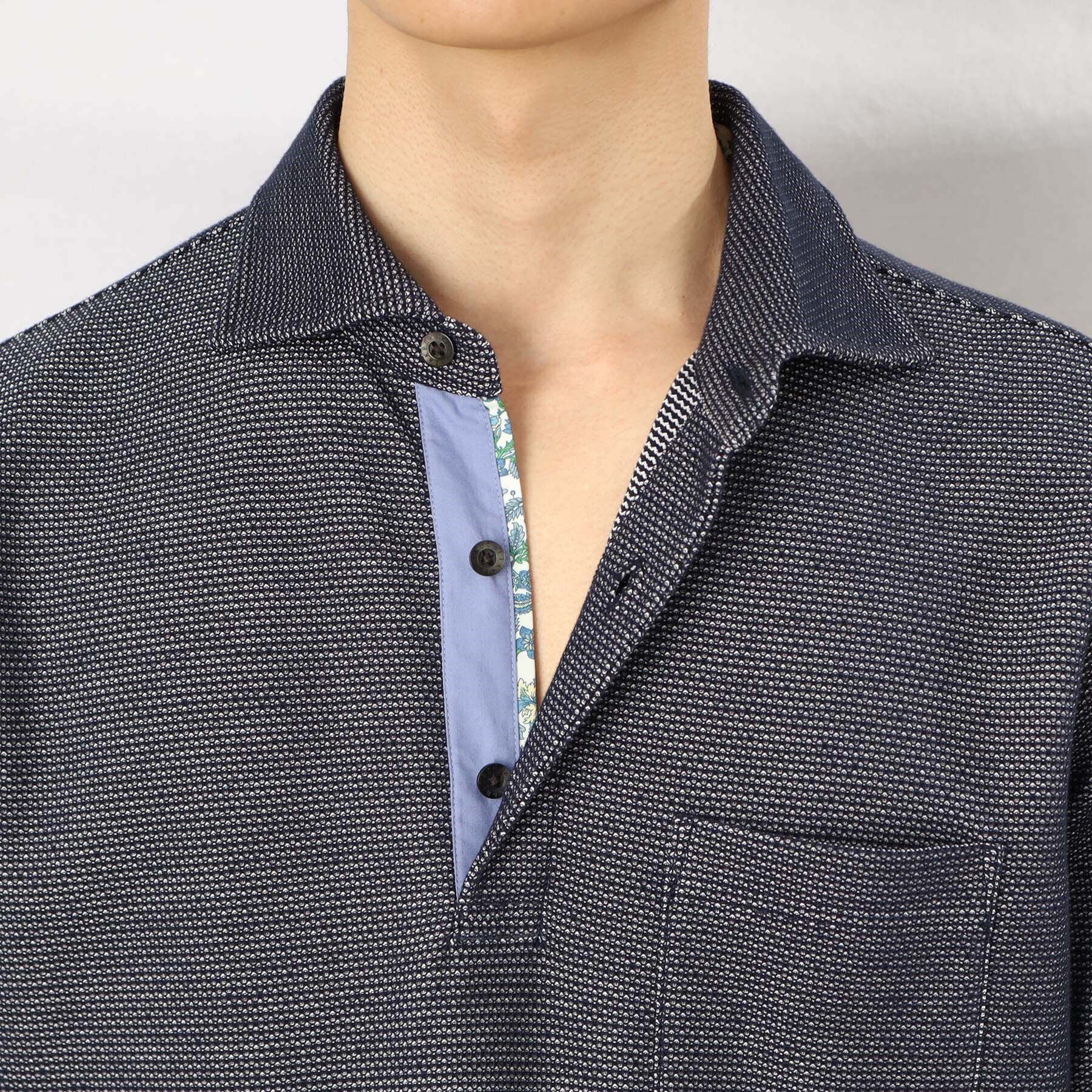 TAKEO KIKUCHI「【抗菌防臭】ハニカムメランジ ポロシャツ ベーシックカラー」|ポロシャツ|