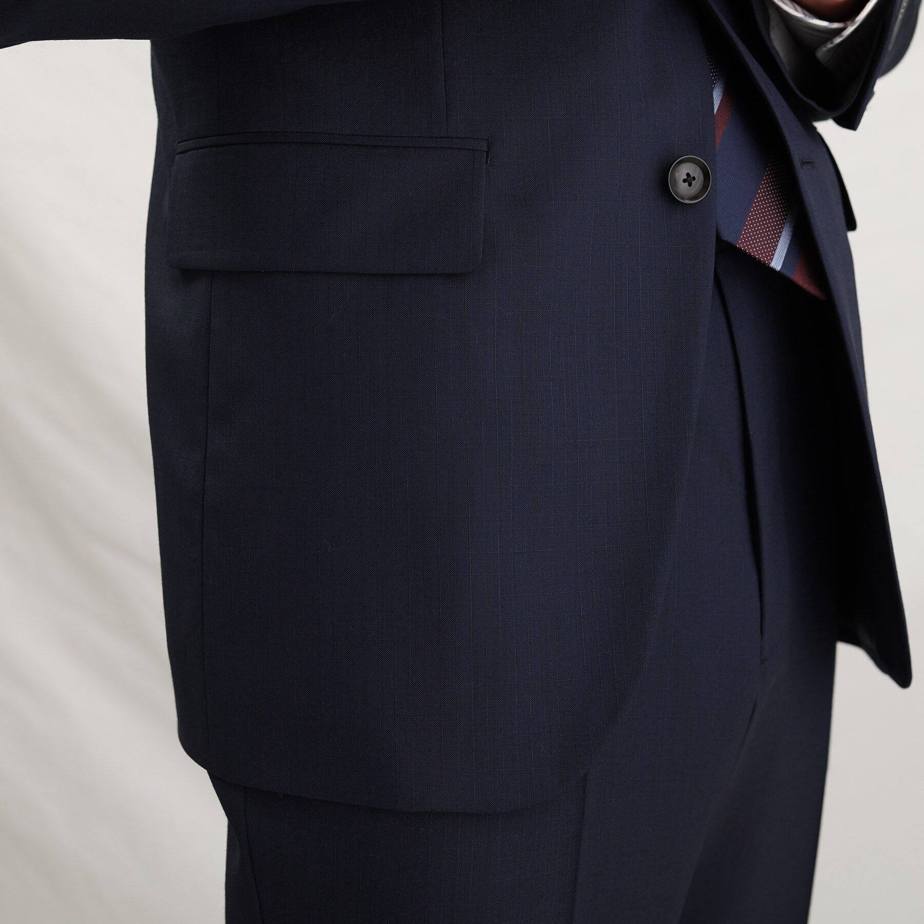 TAKEO KIKUCHI「【DORMEUIL】リップストップ カラー スーツ」|スーツ|