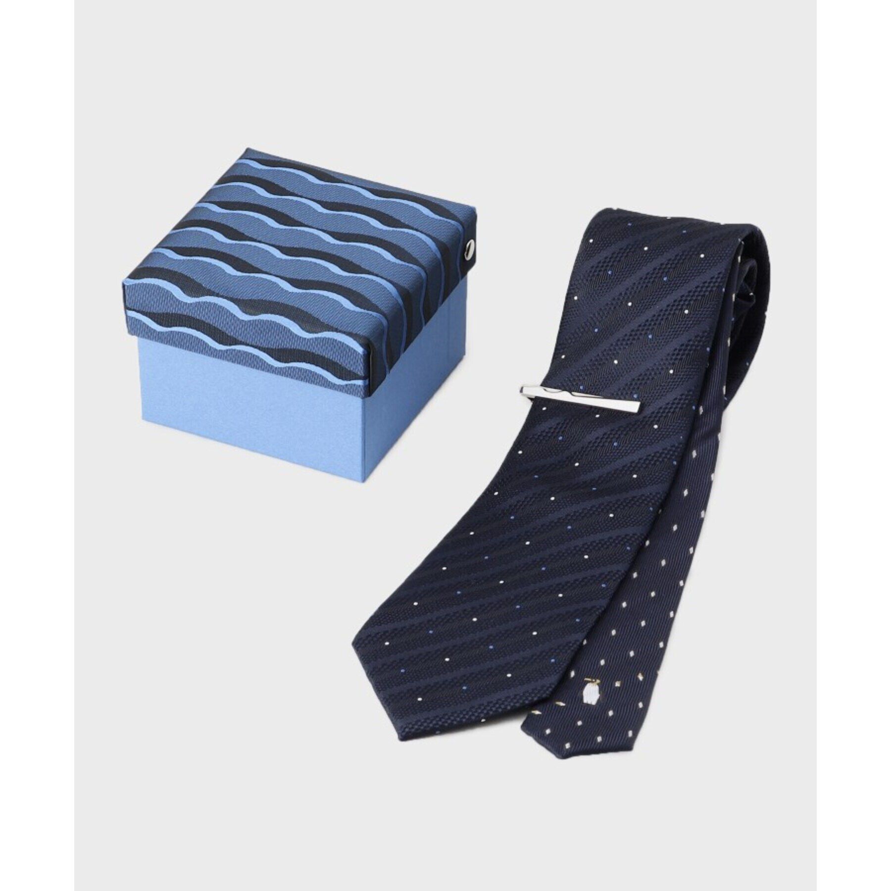 TAKEO KIKUCHI「【BOXセット】Sea Creatures ネクタイ＆タイバー」|ネクタイ・蝶ネクタイ|