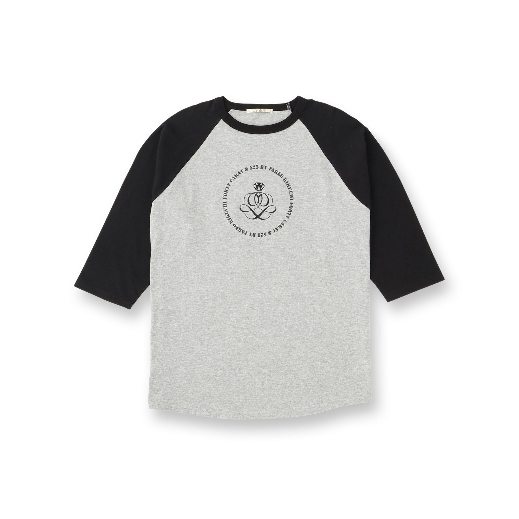 40CARATS&525「【Sサイズ～】アンドマーク7分袖ラグランTシャツ」|Tシャツ・カットソー|