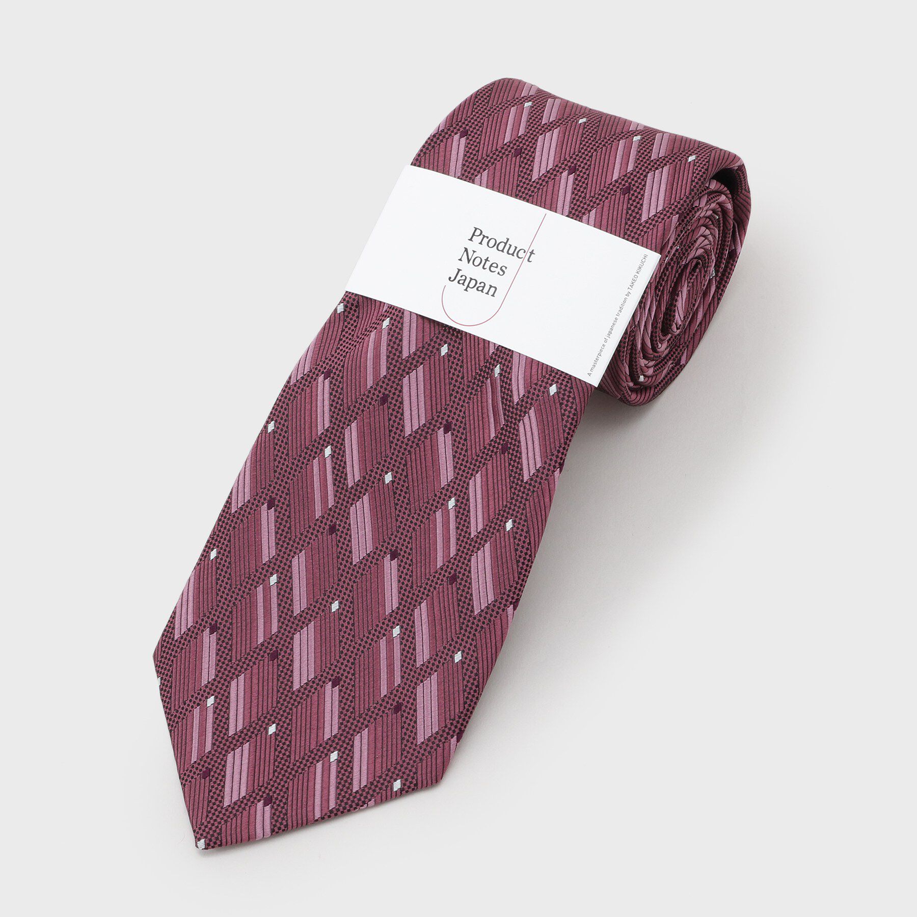 TAKEO KIKUCHI「【縁起の良いネクタイ】PNJ 菱紋ネクタイ」|ネクタイ・蝶ネクタイ|