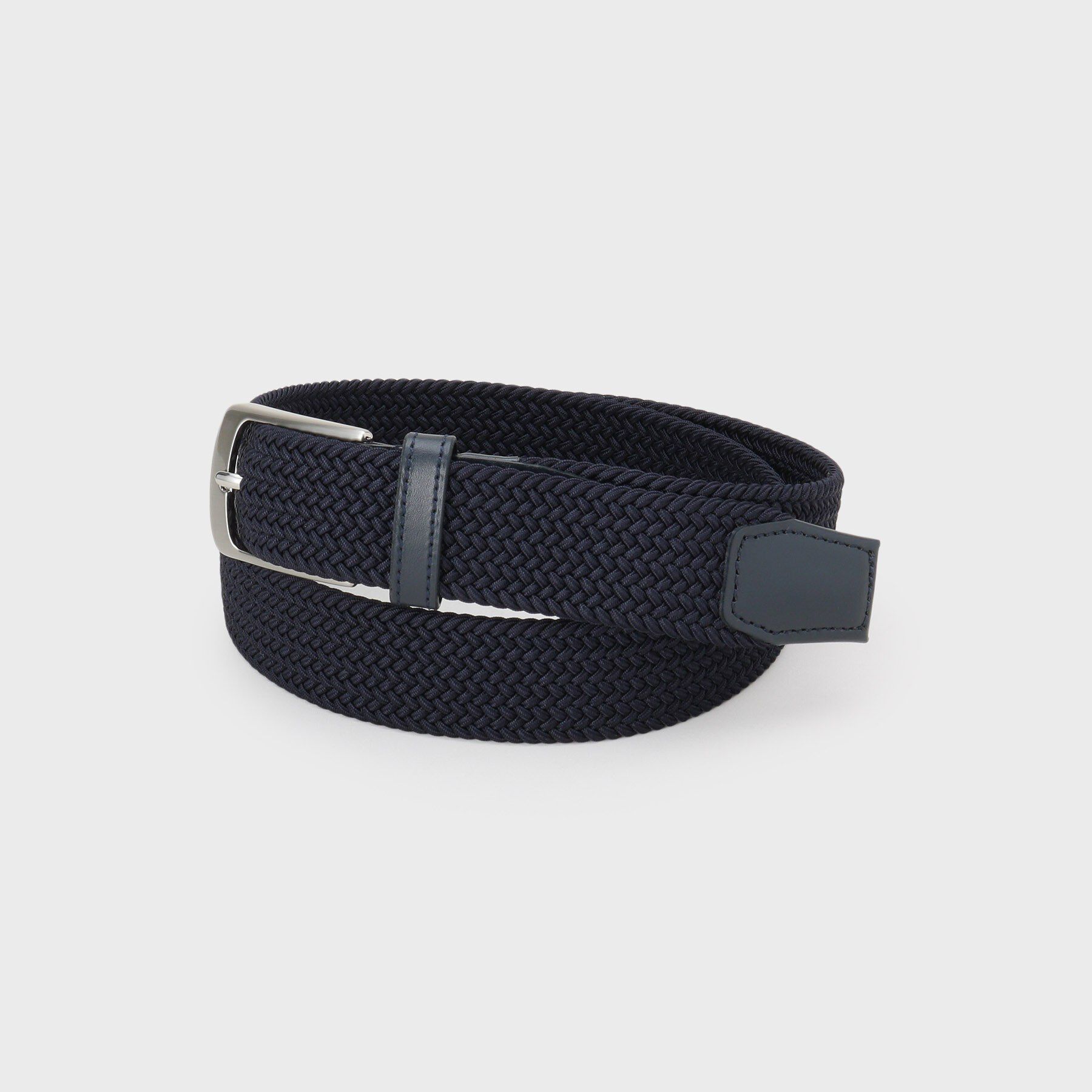 TAKEO KIKUCHI「【Made in JAPAN】ドモドソーラ ゴムメッシュベルト」|ベルト|ネイビー(094)