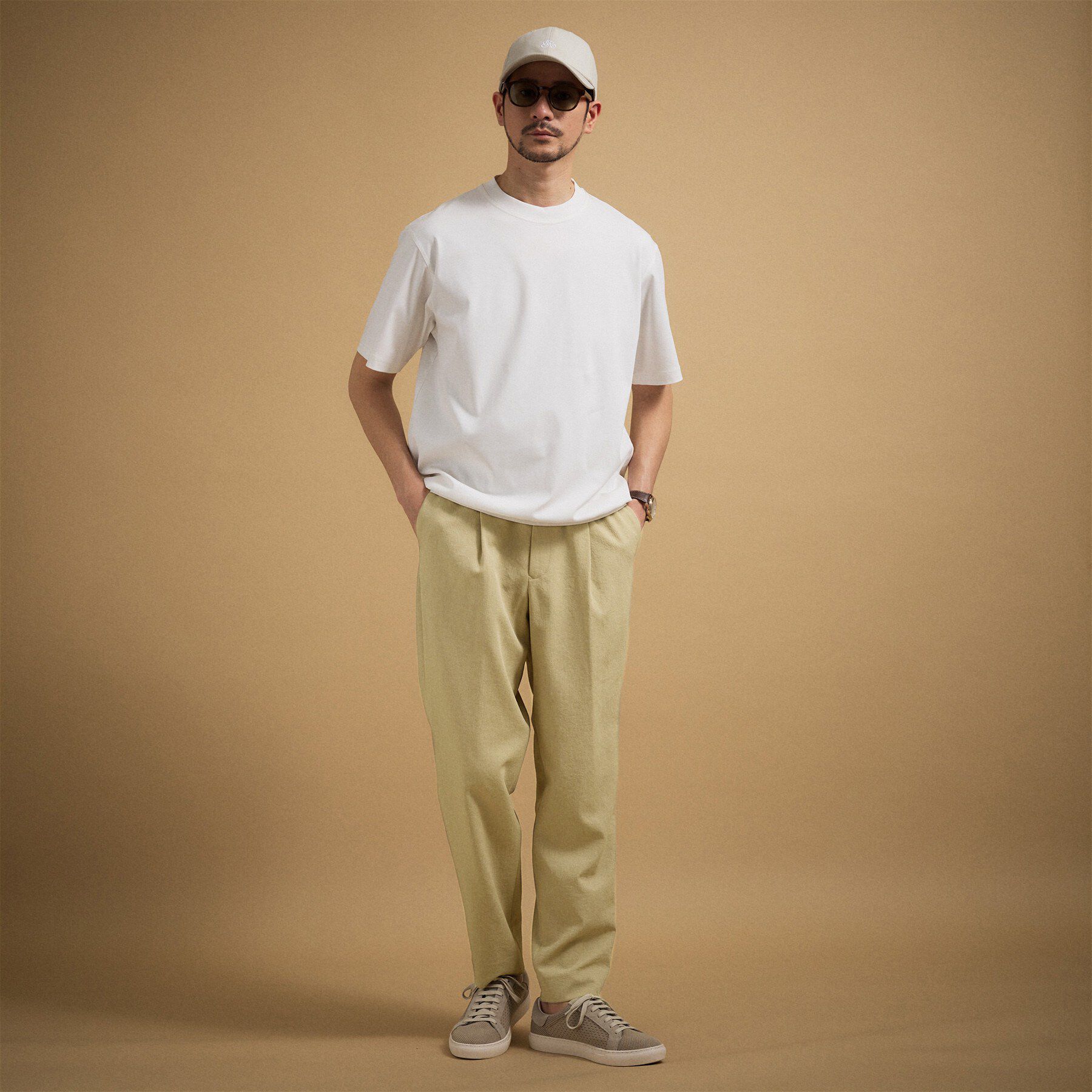 TAKEO KIKUCHI「リネンライクカルゼイージーパンツ」|その他|