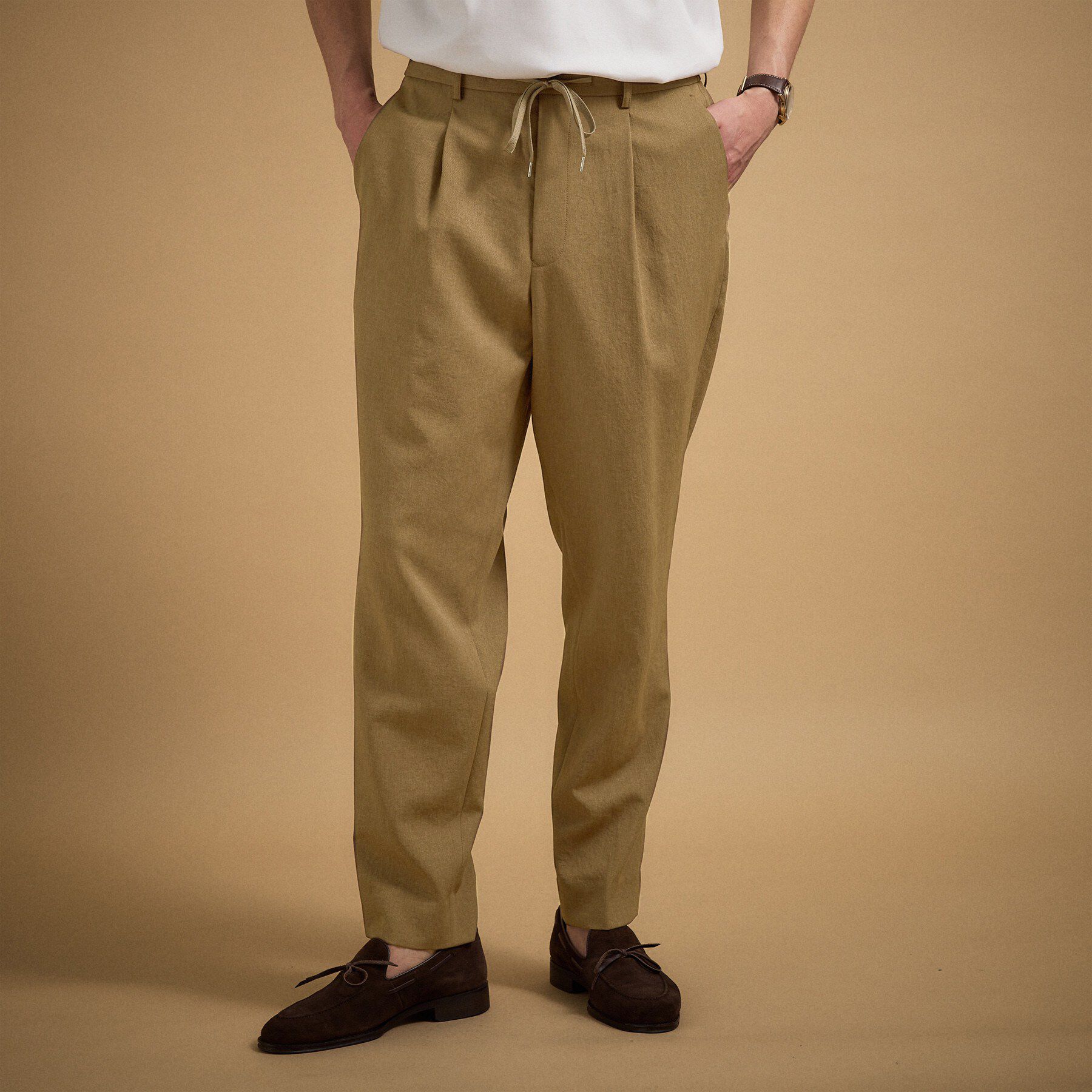 TAKEO KIKUCHI「リネンライクカルゼイージーパンツ」|その他|