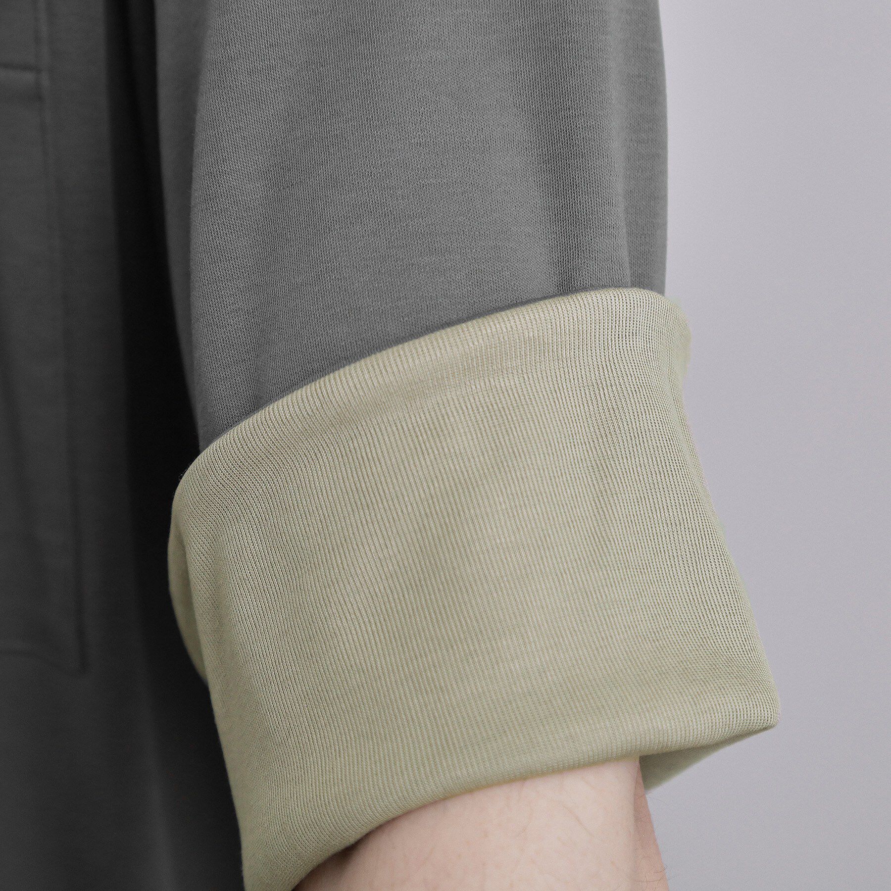 tk.TAKEO KIKUCHI「スムースシルケット レイヤードカットソー」|Tシャツ・カットソー|