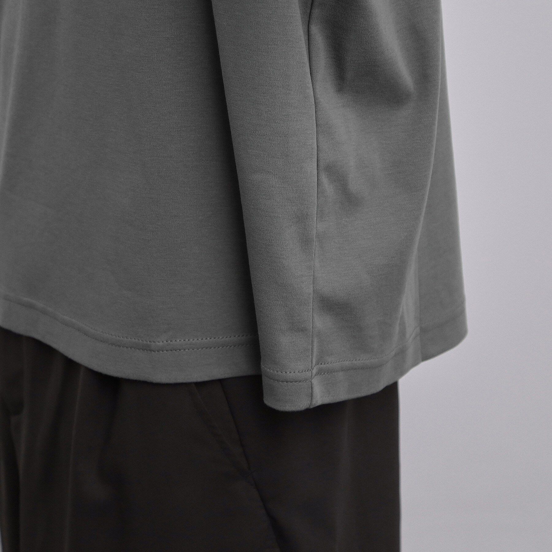 tk.TAKEO KIKUCHI「スムースシルケット レイヤードカットソー」|Tシャツ・カットソー|