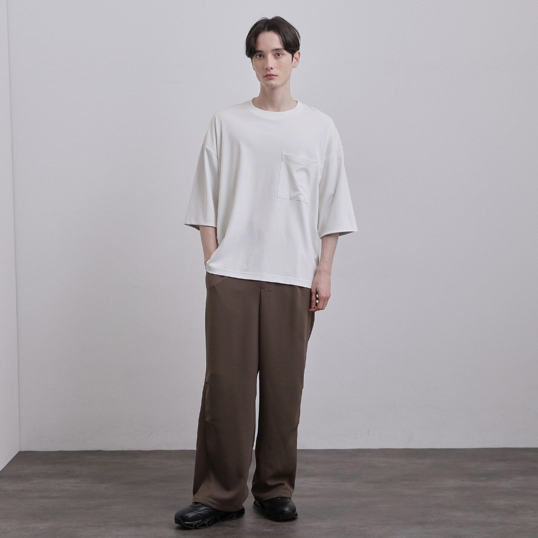 tk.TAKEO KIKUCHI「スムースシルケット レイヤードカットソー」|Tシャツ・カットソー|