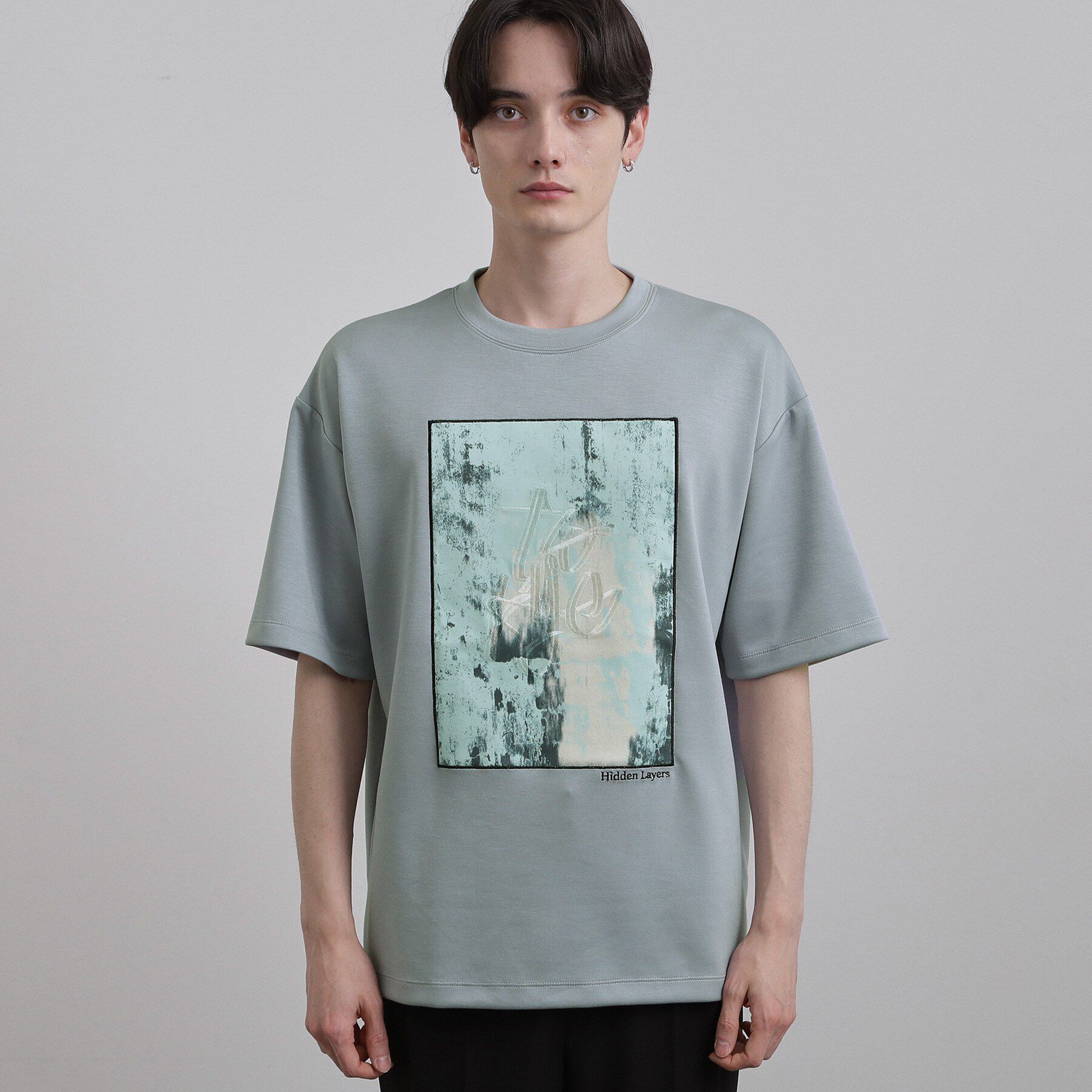 tk.TAKEO KIKUCHI「コンシールドエンブロTシャツ」|Tシャツ・カットソー|