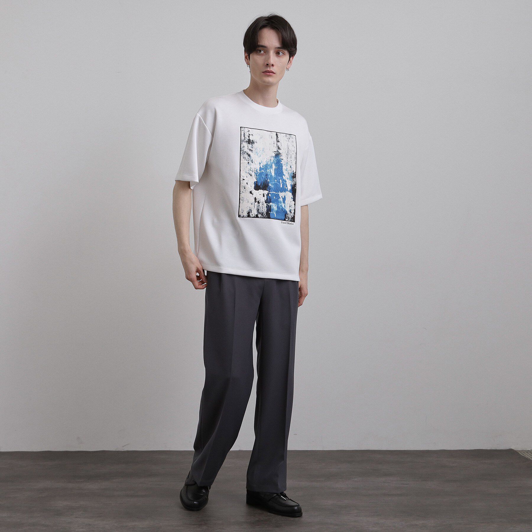 tk.TAKEO KIKUCHI「コンシールドエンブロTシャツ」|Tシャツ・カットソー|