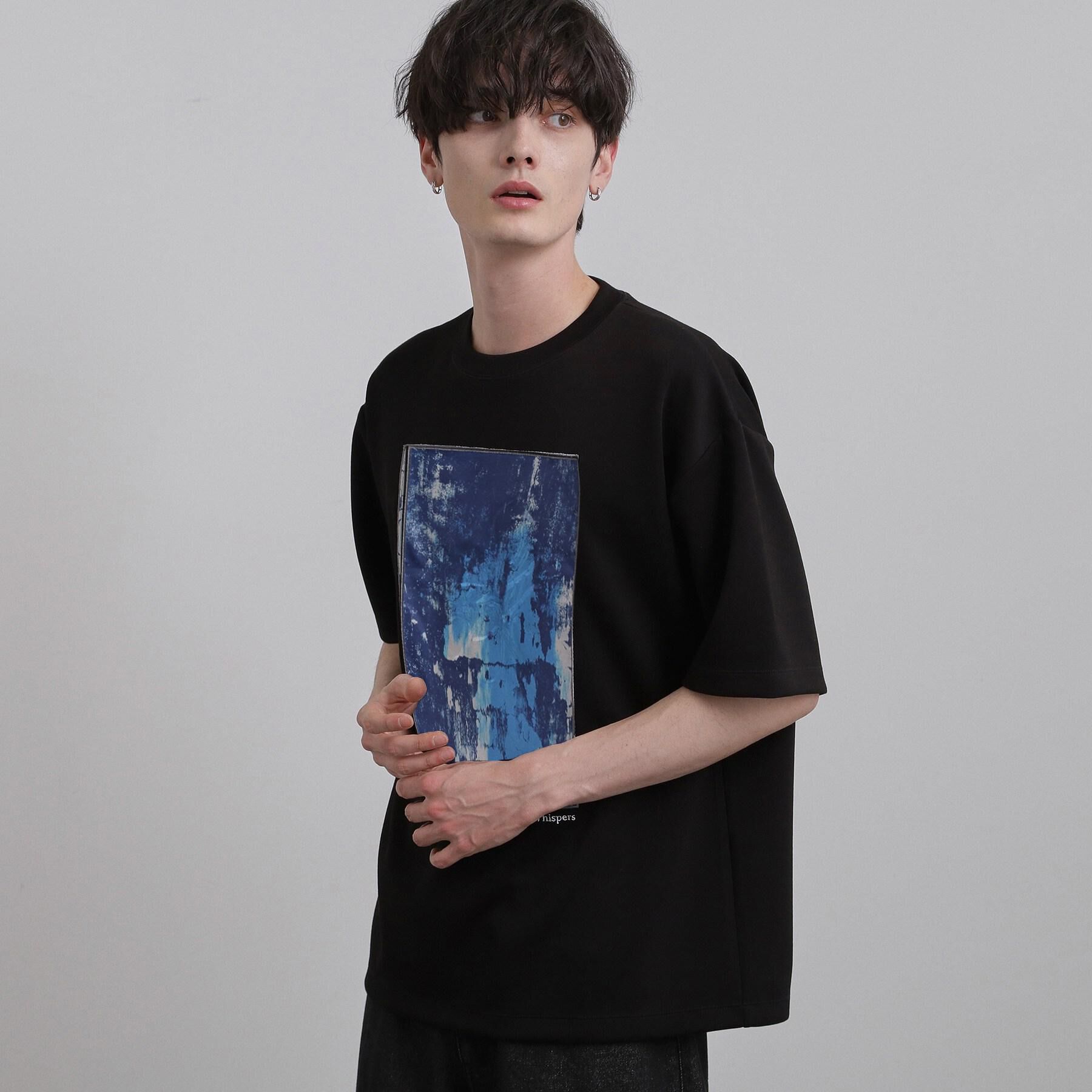 tk.TAKEO KIKUCHI「コンシールドエンブロTシャツ」|Tシャツ・カットソー|