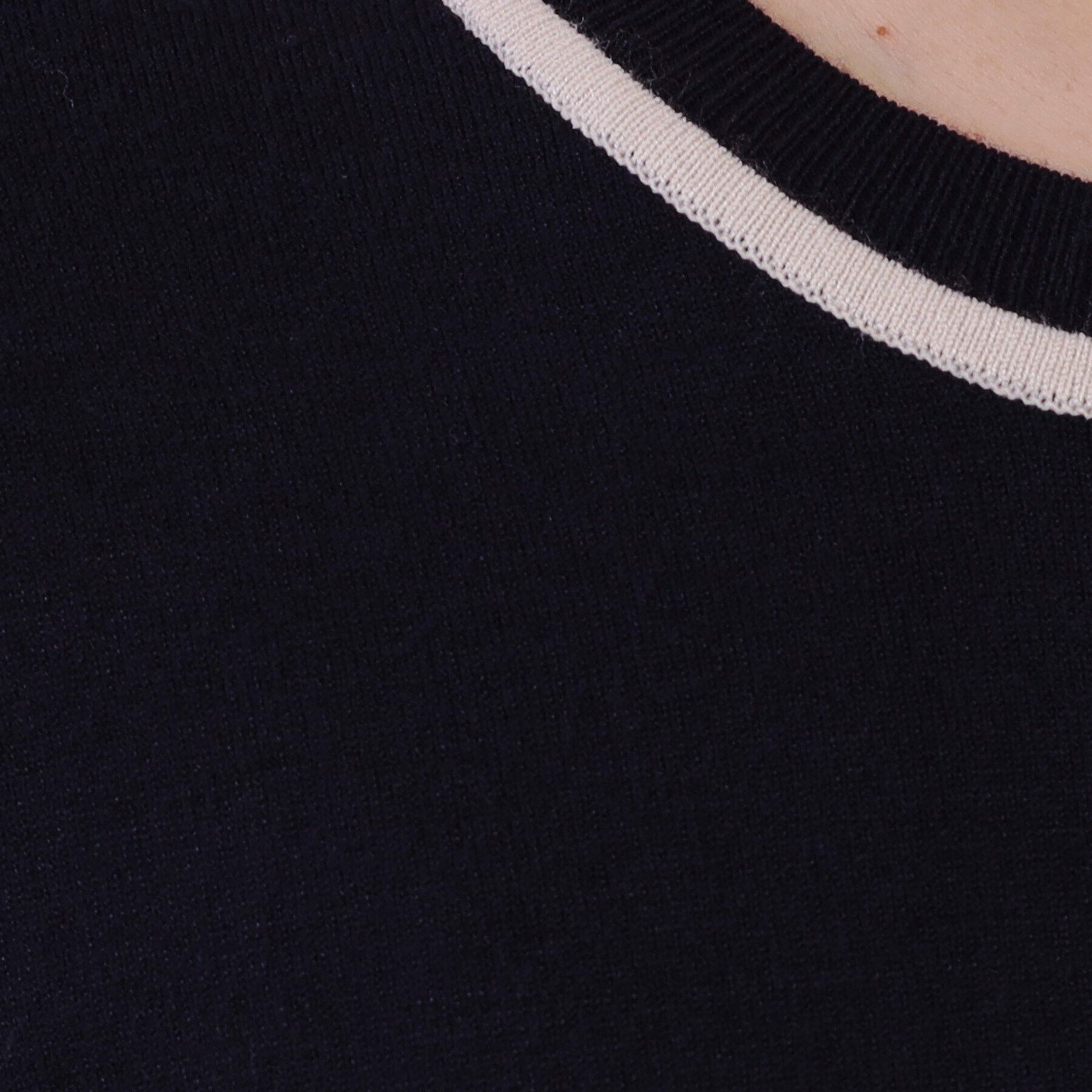 OPAQUE.CLIP「配色ラインニット/アンサンブル対応【洗濯機洗い可】」|ニット・セーター|