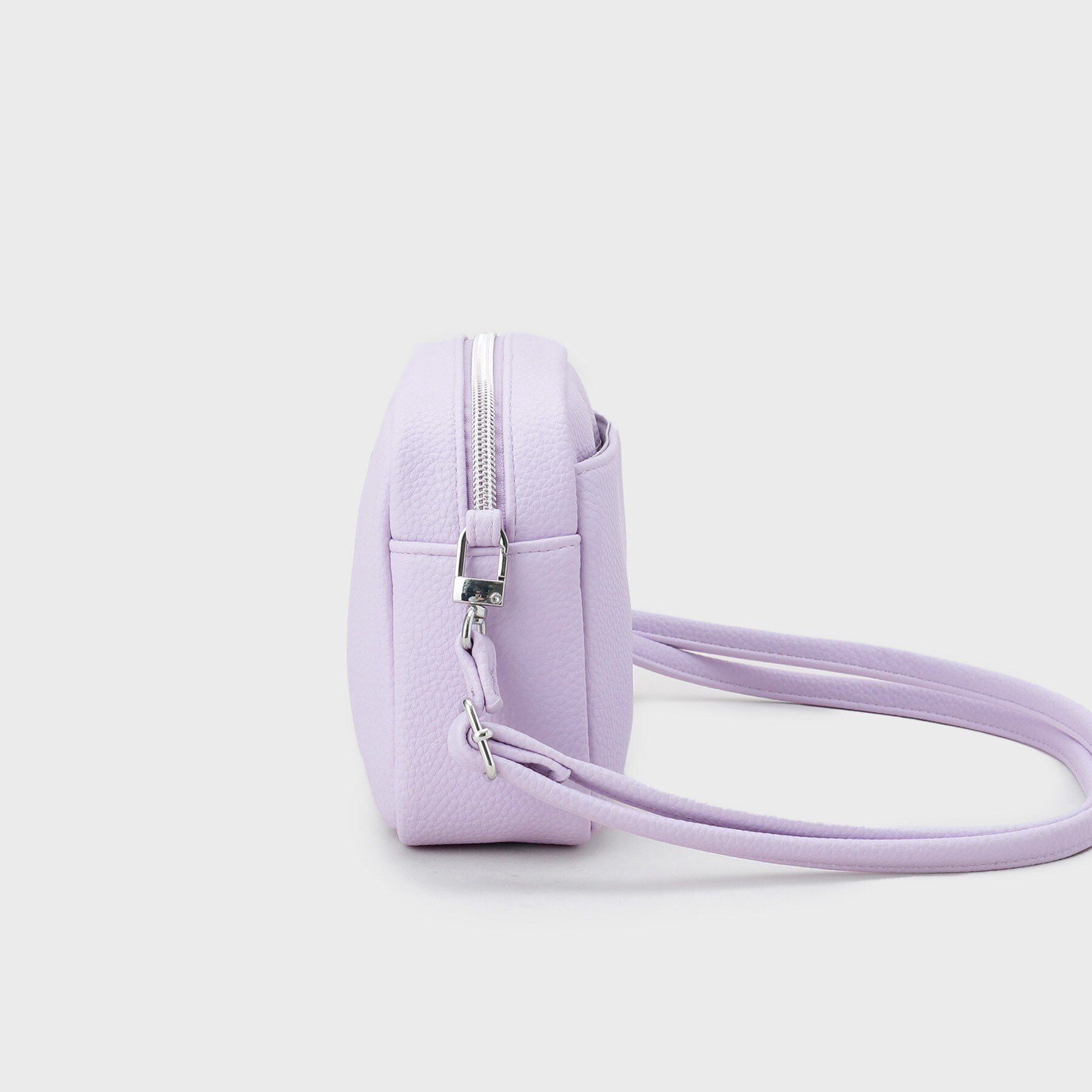 OPAQUE.CLIP「シュリンク合皮スクエアミニショルダーバッグ【軽量／長さ調整可能】」|ショルダー・メッセンジャー|