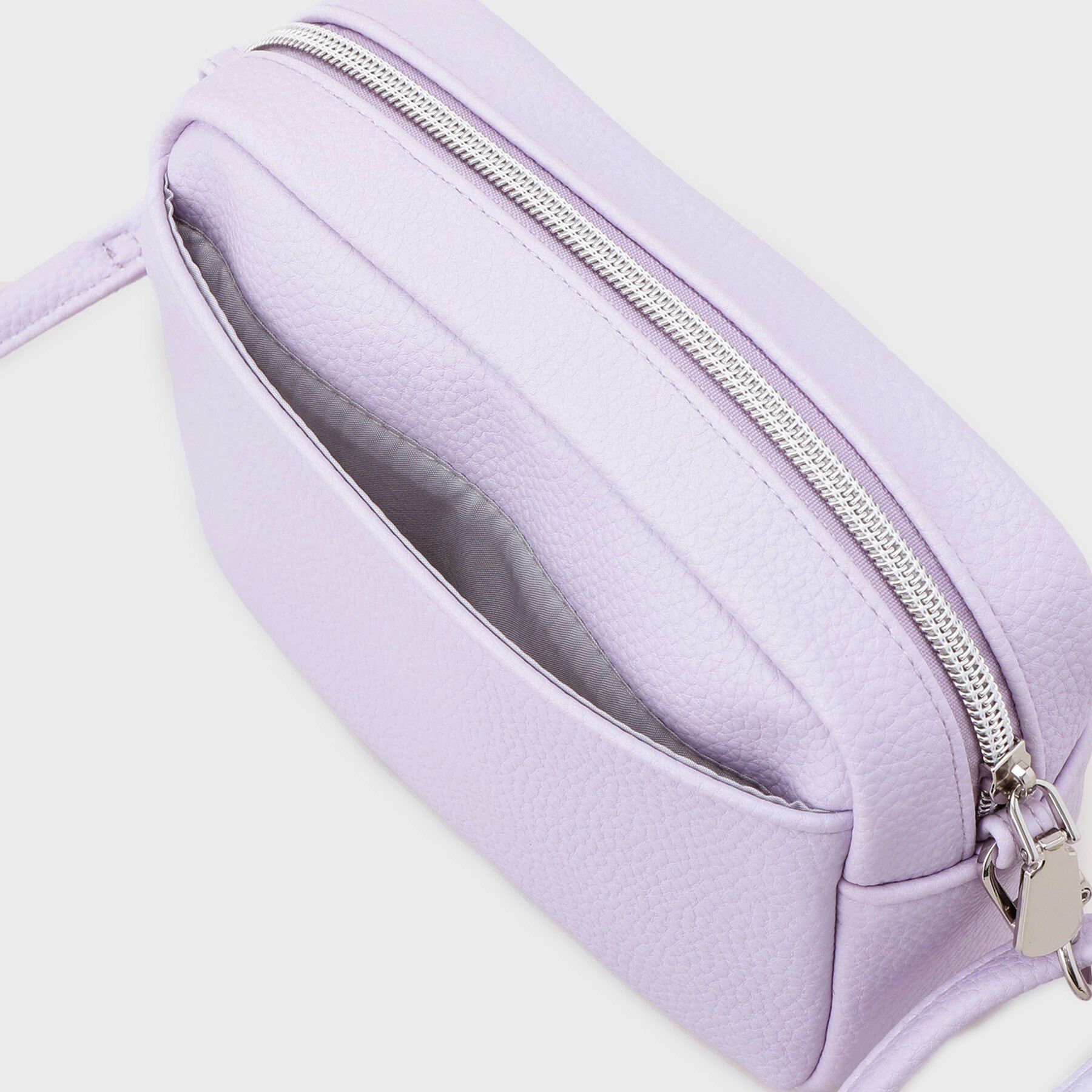 OPAQUE.CLIP「シュリンク合皮スクエアミニショルダーバッグ【軽量／長さ調整可能】」|ショルダー・メッセンジャー|