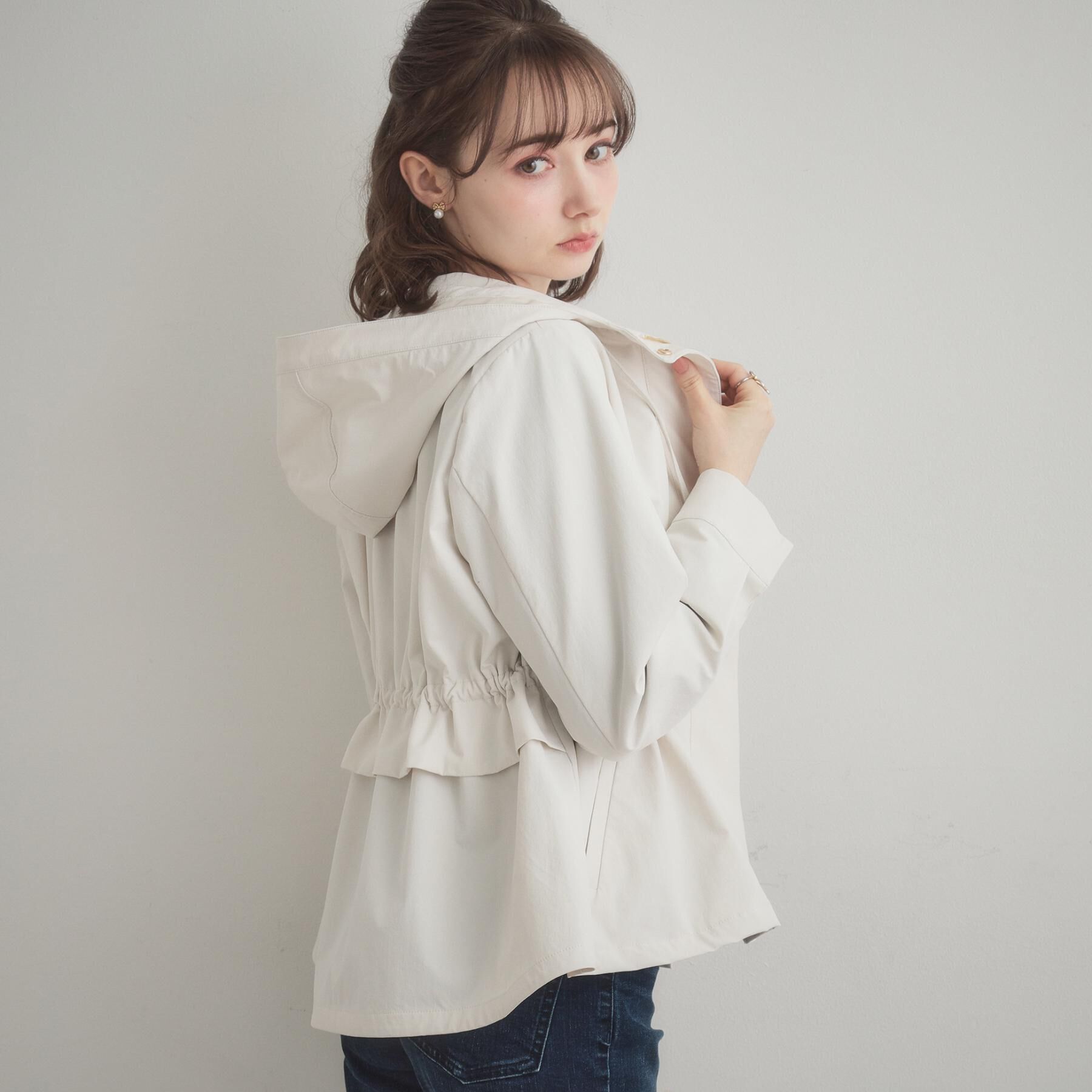 Couture broach「【撥水・洗える】愛されマンパ」|ブルゾン・スタジャン|