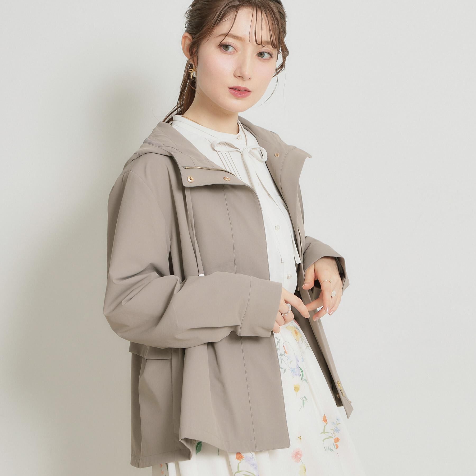 Couture broach「【撥水・洗える】愛されマンパ」|ブルゾン・スタジャン|