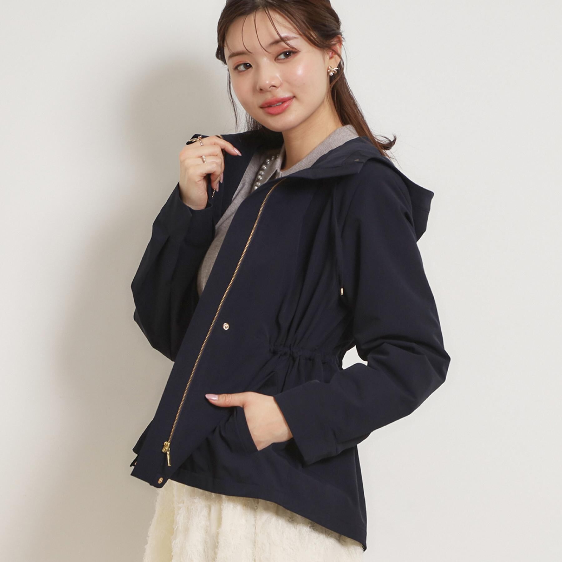 Couture broach「【撥水・洗える】愛されマンパ」|ブルゾン・スタジャン|